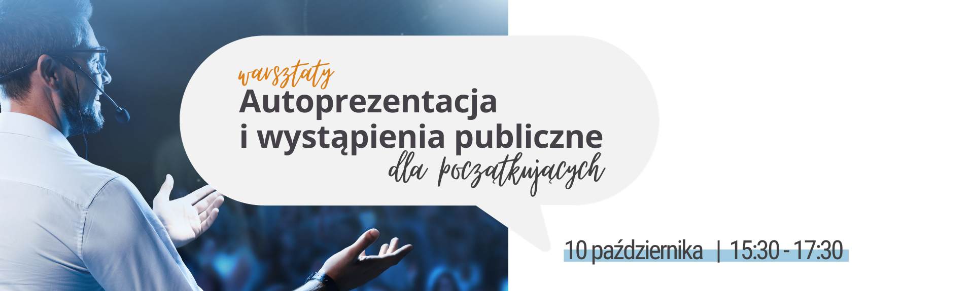 Autoprezentacja i wystąpienia publiczne dla początkujących